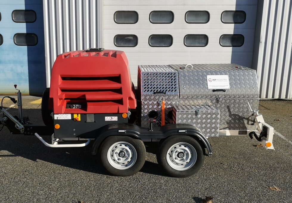 Tr C Trailer Mounted Winch Hep Industrie